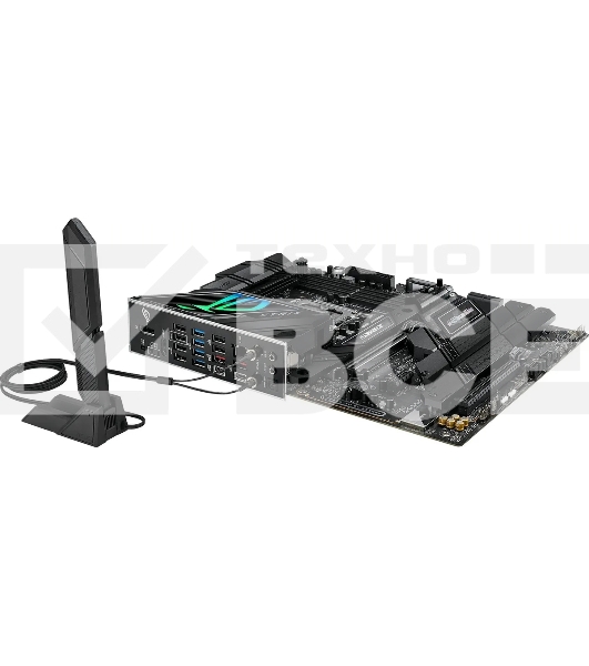 Материнская плата ASUS ROG STRIX Z790-F GAMING WIFI II, LGA 1700, Intel Z790, 4xDDR5, 4xSATA, 5xM.2, 1xPCIe 5.0 x16, 1xPCIe 4.0 x4, 1xHDMI, 1xDP, 1x 2.5Gb LAN, 2xUSB-A 3.2 Gen 2, 4xUSB-A 3.2 Gen 1, 6xUSB-A 2.0, 2x3.5 мм, 5.1, Standard-ATX