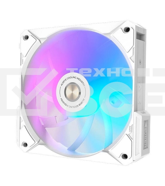 Вентилятор для корпуса Alseye i12W-K3 белый, 120 мм, 1800 об/мин, 33.2 дБ, 4 pin