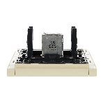 Розетка TV проходная IEK FORTE&PIANO FP429 ваниль, фото2
