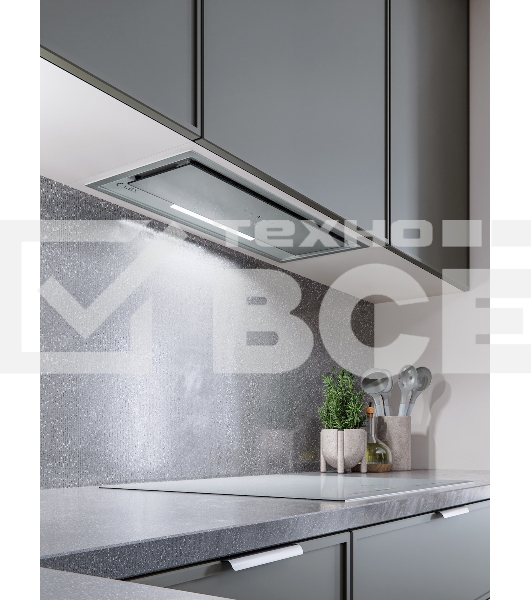 Вытяжка кухонная встраиваемая LEX Hyper 900 GS Inverter GR серый, управление сенсорное (1 мотор)