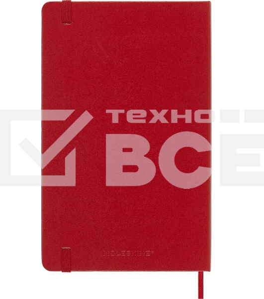 Блокнот Moleskine Classic Large, 240 страниц, красный, нелинованный,