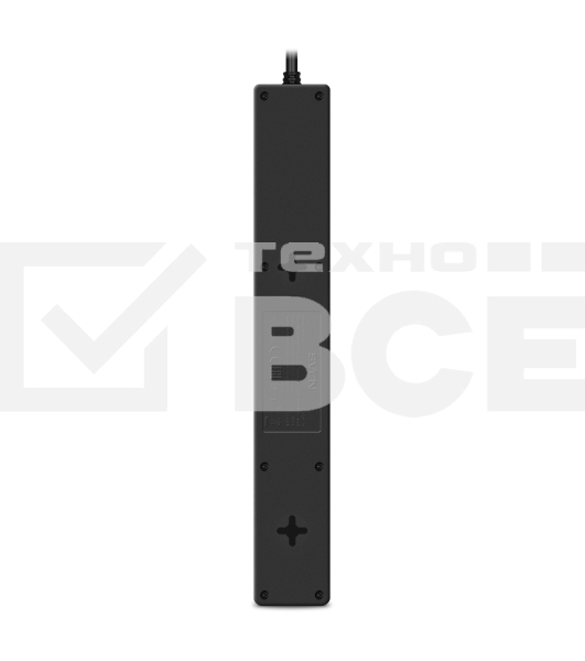 Сетевой фильтр Sven SF-06E-16 3,0 м (6 розеток с защитными шторками,16А) черный, цветная коробка