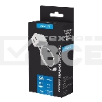 Сетевое зарядное устройство Maxvi A304T Type-C\USB 3A 15W + литой кабель Type-C 1.2м, белый, фото5