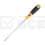 Крестовая отвертка Deli DL633150 PH0x150мм Материал: CR-V. Двухкомпонентная ручка. Хромированная., фото 1