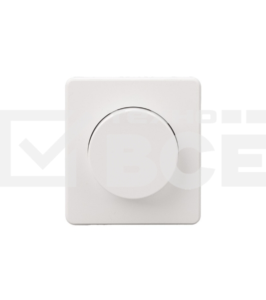 Светорегулятор Kranz KR-78-0732-1 ROUND (диммер) 300Вт с/у перламутр