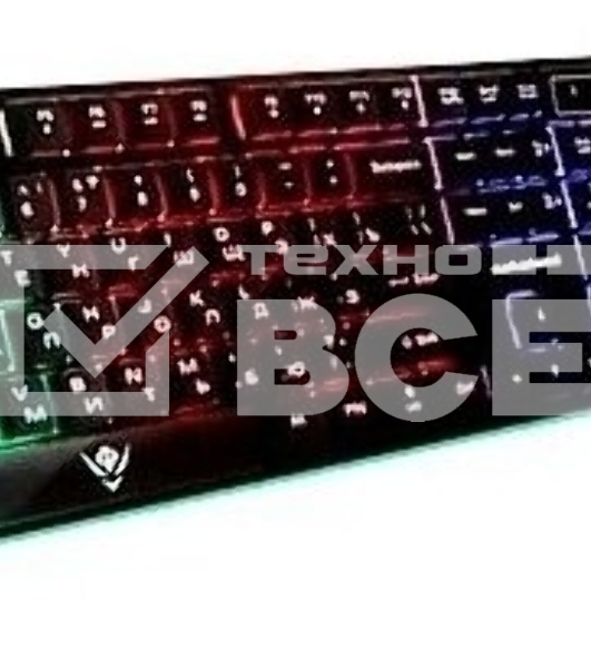 Комплект клавиатура+мышь Nakatomi KMG-2305U проводной, USB, 1600 DPI, черный