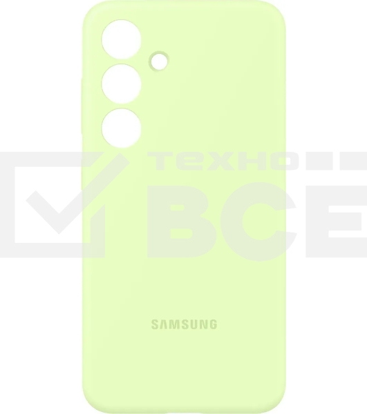 Чехол (клип-кейс) Samsung для Samsung Galaxy S24+ Silicone Case Silicone Case S24+ лайм (EF-PS926TGEGRU)