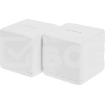 Бесшовный Mesh роутер Mercusys Halo H60X(2-pack) AX1500 10/100/1000BASE-TX белый (упак.:2шт), фото 1
