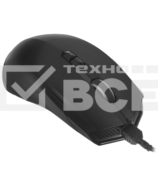 Мышь беспроводная Harper Gaming Spigot WGM-01 черный, 4000 dpi, радиоканал, USB, кнопки - 7