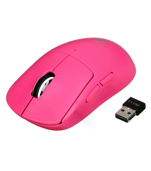 Мышь игровая беспроводная Logitech G PRO X Superlight 2 Pink (910-006801)