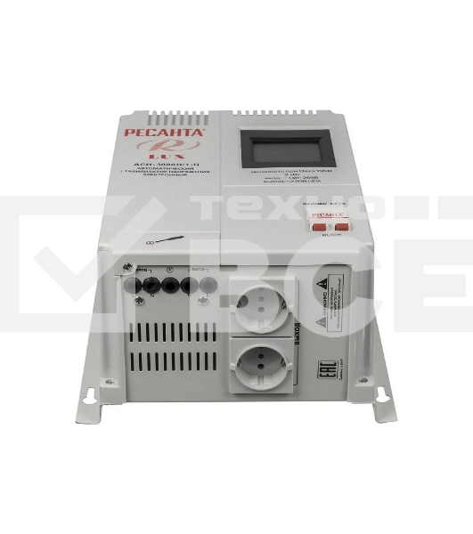 Стабилизатор напряжения Ресанта АСН-3000Н/1-Ц Lux