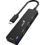 USB-концентратор Genius UH-400, USB Type-C, USB 3.0, USB, фото 1