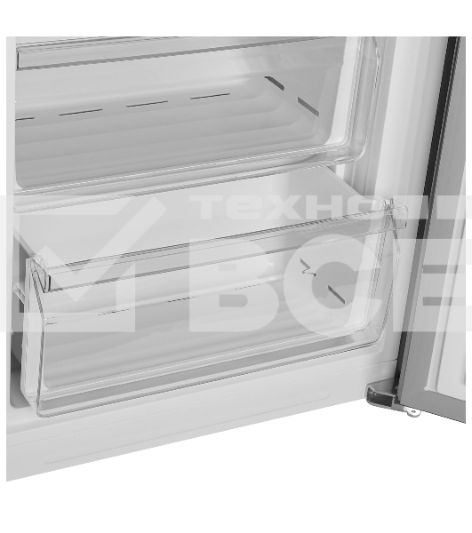 Холодильник Hyundai CC3595FIX нержавеющая сталь двухкамерный 245/115л морозилка снизу