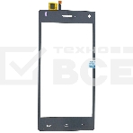 Сенсорное стекло (тачскрин) для Fly FS452 Nimbus 2, черное, фото 1