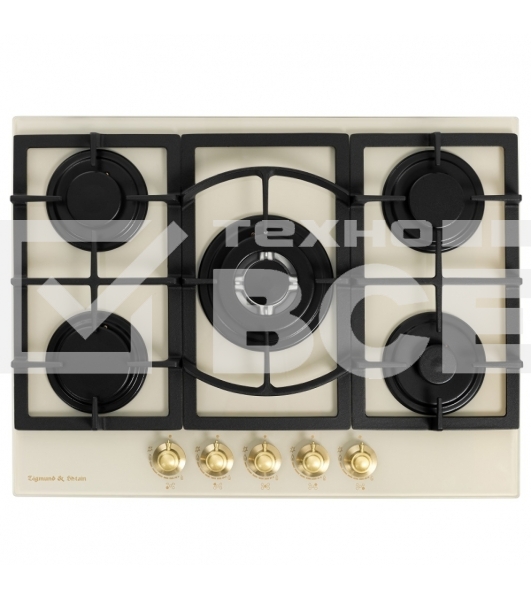 Газовая варочная панель Zigmund & Shtain M 26.7 X