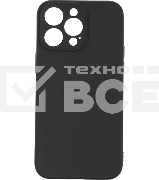 Чехол (клип-кейс) BoraSCO для Apple iPhone 15 Pro Max черный (72425)