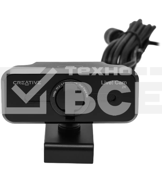 Камера Web Creative Live! Cam SYNC V3 черный 5MP (1440p) USB2.0 с микрофоном (73VF090000000)
