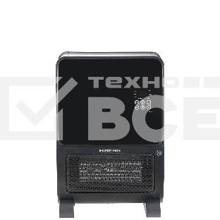 Тепловентилятор HIBERG TSH 3000 B, черный, 2000 Вт, 30 м2, с увлажнителем