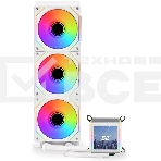 Система водяного охлаждения Lian-Li Galahad II LCD 360 SL-INF ARGB G89.GA2ALCD36INW.00 белый 120мм алюминий+медь 1200rpm 29db 4-pin, фото2