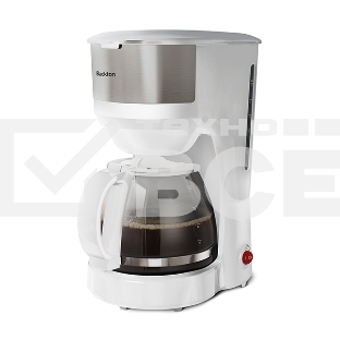 Кофеварка капельная Blackton Bt CM4115 белый, исп. кофе - молотый, 1,25 л, 750 Вт