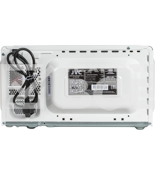 Микроволновая печь JVC JK-MW121M белый, 20 л, 700 Вт, переключатели - поворотный механизм