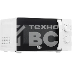 Микроволновая печь Beko SOLO MOC20100W1 белый, 20 л, 700 Вт, переключатели - поворотный механизм, фото 1