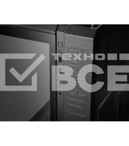 Компьютерный корпус ASUS TUF GAMING GT502 PLUS TG ARGb черный/GT502 PLUS/BLK/TG (90DC0090-B19010)