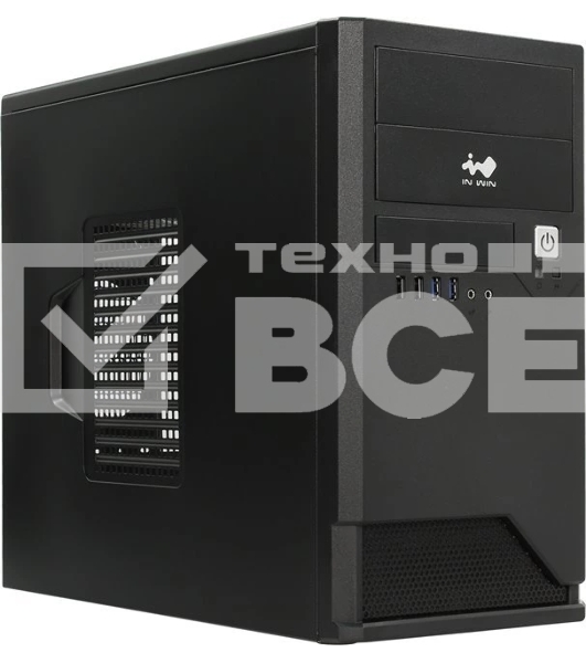 Корпус Mini Tower InWin EMR048 Black U2.0*2+U3.0*2+A(HD)  mATX (без блока питания)