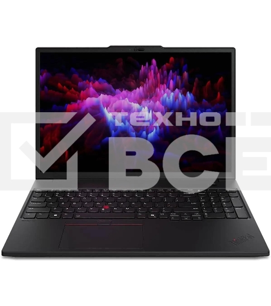 Ноутбук Lenovo ThinkPad P16s G3 черный Core Ultra 9 185H 64Gb SSD2Tb Intel Arc 16
