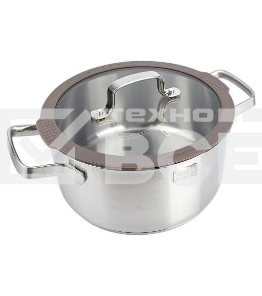 Кастрюля Taller TR-17353 нержавеющая сталь 18/10, 2.9 л