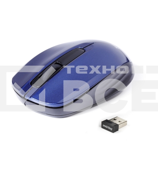 Мышь беспроводная Smartbuy ONE 332 синяя (SBM-332AG-B)