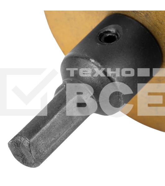 Коронка по металлу Denzel HSS, 55 мм, нитридтитановое покрытие