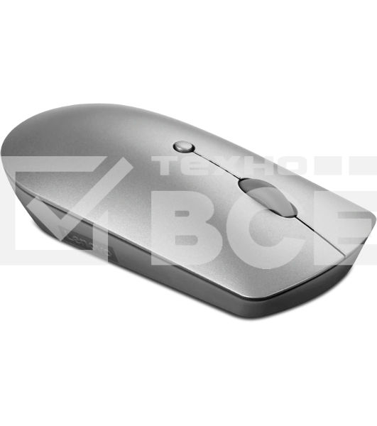 Мышь беспроводная Lenovo 600 светло-серый, 2400 dpi, Bluetooth, кнопки - 4