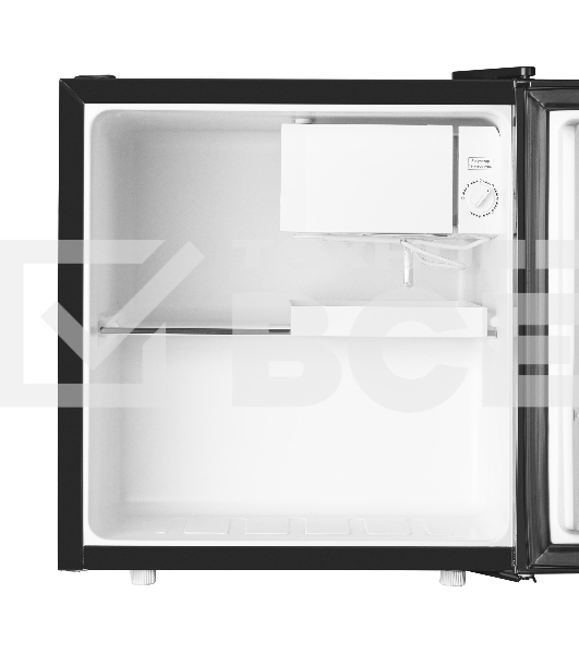 Холодильник BBK RF-051 черный однокамерный 45/5л морозилка сверху