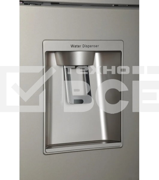 Холодильник Hitachi R-W660PUC7X GC шампань стекло двухкамерный 396/144л морозилка сверху, No Frost, Side by Side