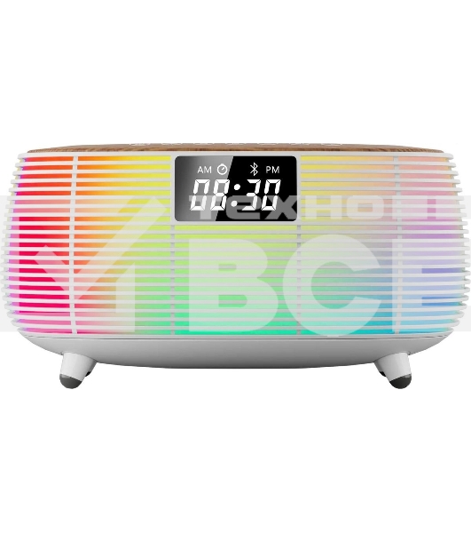 Радиобудильник Hyundai H-RCL231 белый LCD подсв:белая часы:цифровые FM