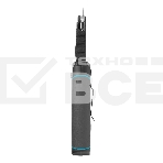 Нож-скребок складной Gross 78891, 19 мм, сменное лезвие, SK2, 5 запас. лезвий, алюмин. корпус, клипса, фото7