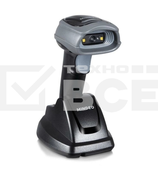 Сканер штрих-кода ручной Mindeo CS2291-HD (BT) 2D имидж, проводной, 45 скан/сек, USB, Bluetooth, серый