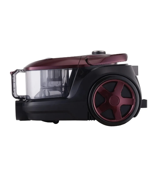 Пылесос Willmark VC-2630CYM бордовый, 450/2000 Вт, уборка сухая, пылесборник контейнер 2.5 л