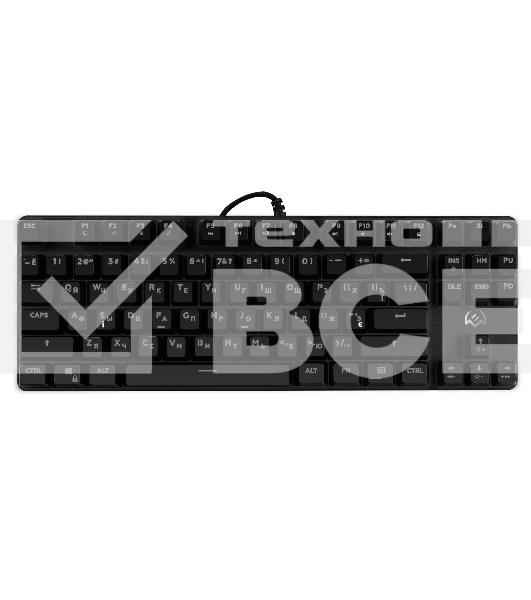 Игровая клавиатура SVEN KB-G9150 (Outemu Blue switches, USB, 87 кл., ПО, RGB-подсветка)