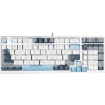 Клавиатура A4Tech Fstyler FS300 (FS300 PANDA SNOWBOARDING) проводная, USB, белый/синий, фото19