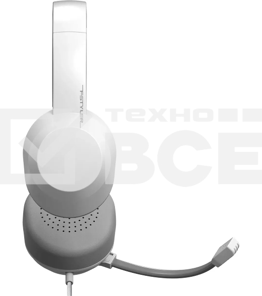 Наушники с микрофоном A4Tech Fstyler FH150U белый/серый 2м накладные USB оголовье (FH150U WHITE)