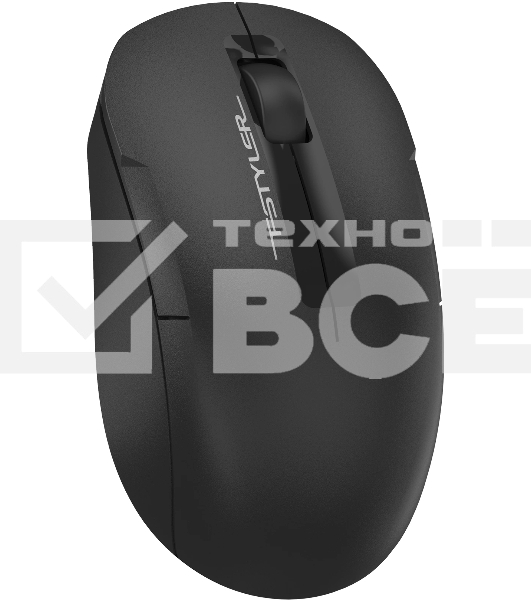 Мышь беспроводная A4Tech Fstyler FG15CS Air2 черный, 1200 dpi, радиоканал, USB, кнопки - 3