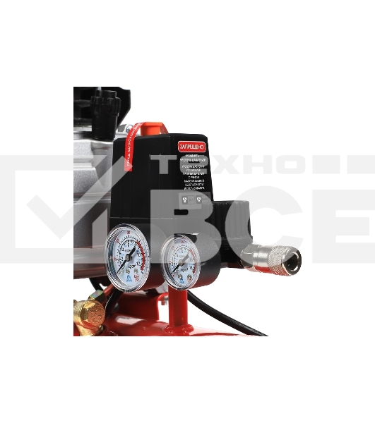 Компрессор Победа поршневой масляный KM 24-230, 230 л/мин, 8 бар, 1500 Вт, 24 л, быстросъемный 1/4