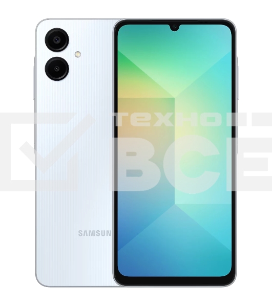 Смартфон Samsung Galaxy A06, 6/128Gb, голубой