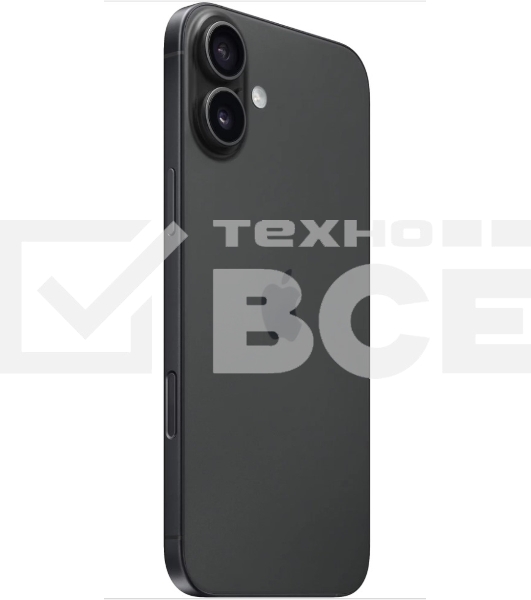 Смартфон Apple iPhone 16, 8/128Gb, черный