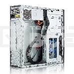 Компьютерный корпус Foxline FL-203-GT-300 mATX case black, w/PSU TFX 300W 80+ bronze, w/2xUSB2.0+2xUSB3.0, w/pwr cord, w/ 8cm FAN, фото3