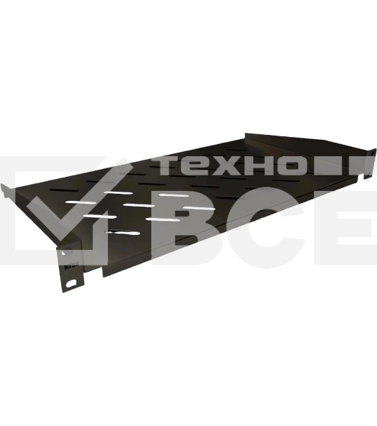Полка стационарная NTSS NTSS-FF-250-BL 1U нагр.:20кг. 19