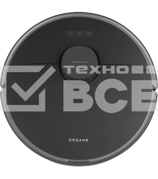 Робот-пылесос Dreame RLS6AD D10S Plus черный, 46 Вт, 5200 мАч Li-Ion, уборка сухая/влажная, пылесборник контейнер 0.4 л
