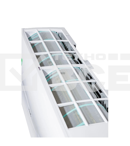 Кондиционер сплит-система настенного типа RIX LITE I/O-W12MB 12000 BTU, 32 м², 28 дБ, охлаждение, обогрев, осушение, белый